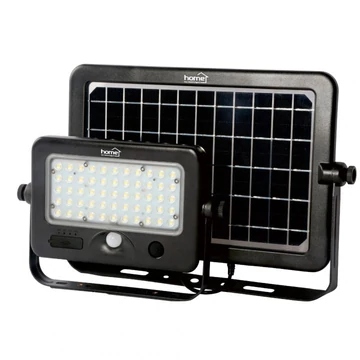 Szolár paneles LED reflektor, mozgásérzékelős 10 W 1100 LM